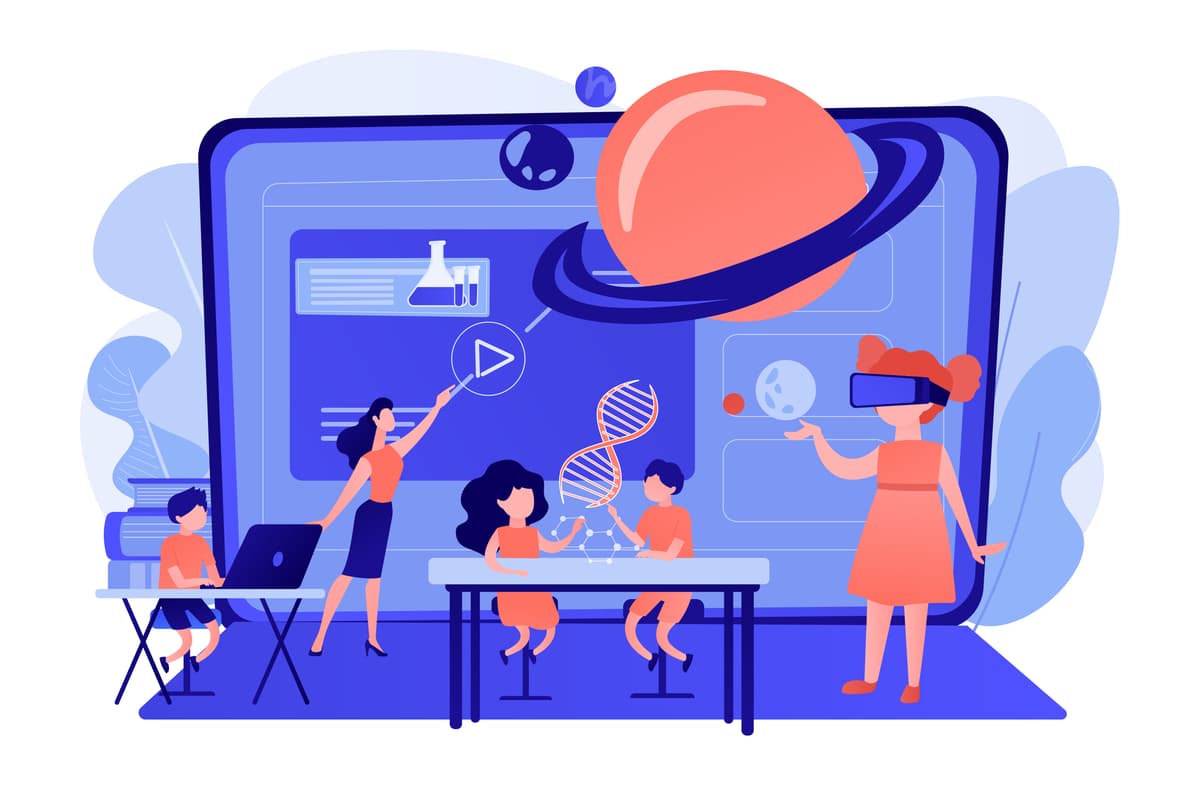 AI mentorship illustration